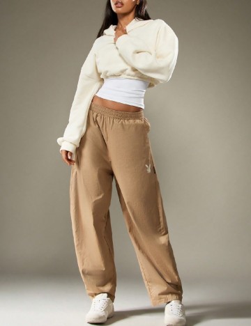 Pantaloni Missguided, maro