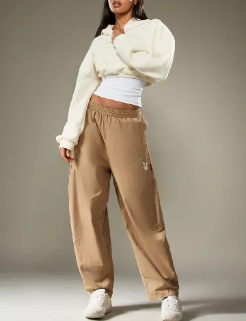 Pantaloni Missguided, maro