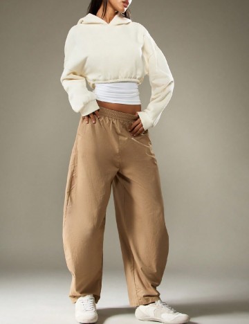 Pantaloni Missguided, maro