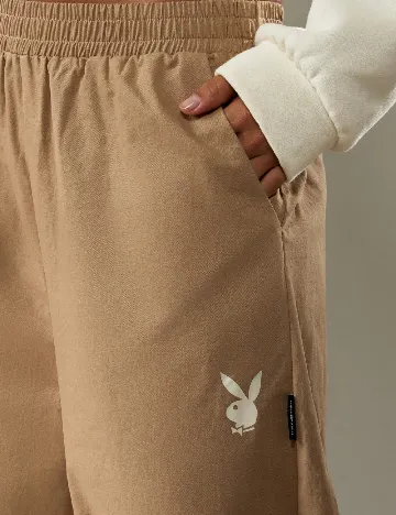 Pantaloni Missguided, maro