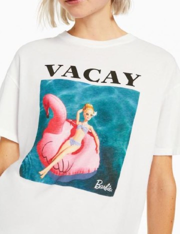 Tricou Bershka, alb