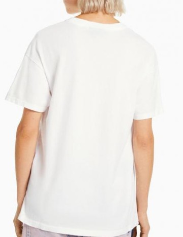 Tricou Bershka, alb