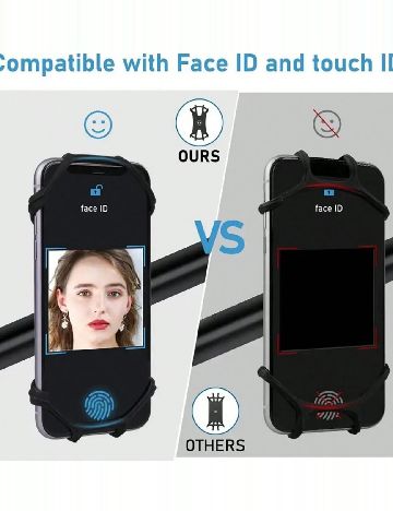 Suport pentru telefon SHEIN, negru