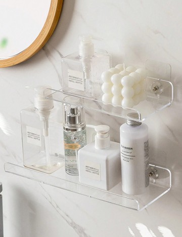 Set rafturi 2 bucati SHEIN, transparent