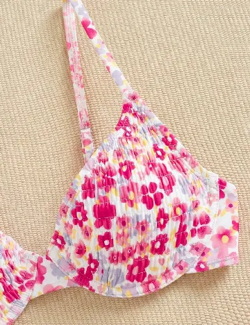 Costum de baie SHEIN, floral print