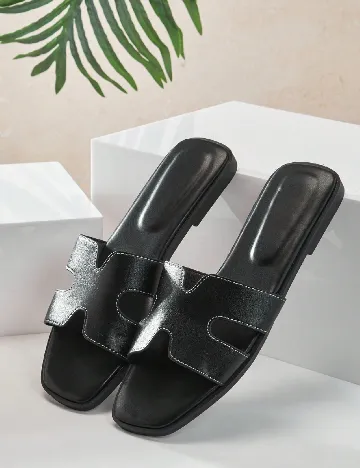 Slapi SHEIN, negru