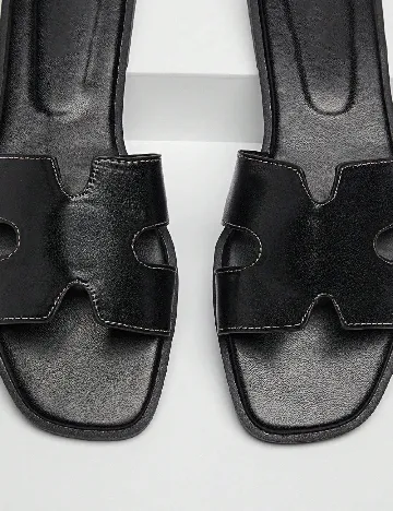 Slapi SHEIN, negru