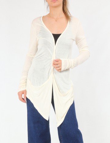 Blazer Bershka, crem