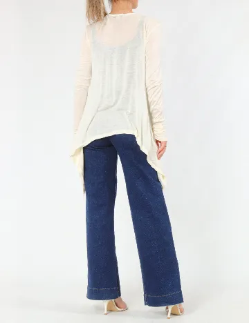 Blazer Bershka, crem