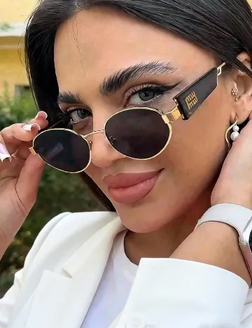 Ochelari de soare SHEIN, negru