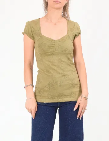 Tricou Zara, verde