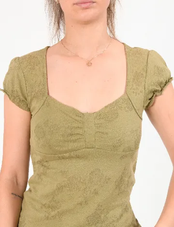Tricou Zara, verde