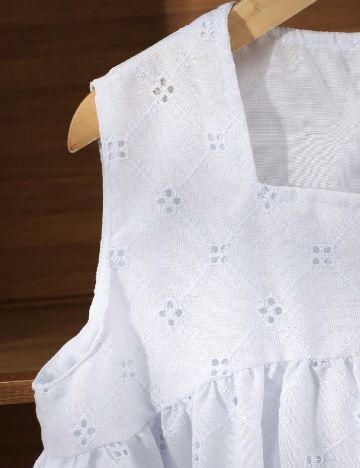 Compleu Shein Kids, bleu/alb
