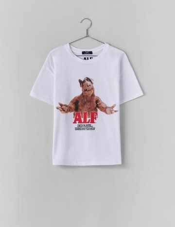 Tricou Bershka, alb