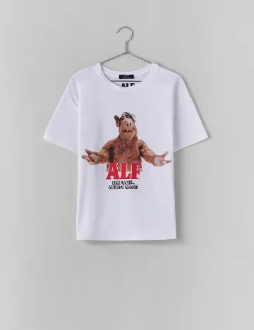 Tricou Bershka, alb