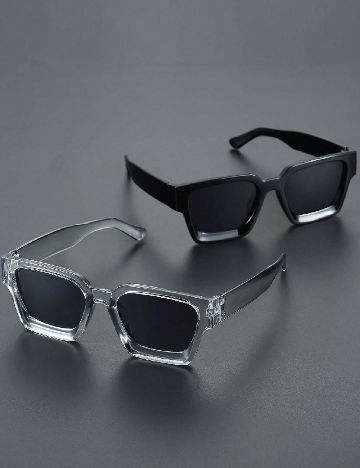 Set ochelari de soare 6 perechi SHEIN, mix culori