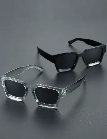 Set ochelari de soare 6 perechi SHEIN, mix culori