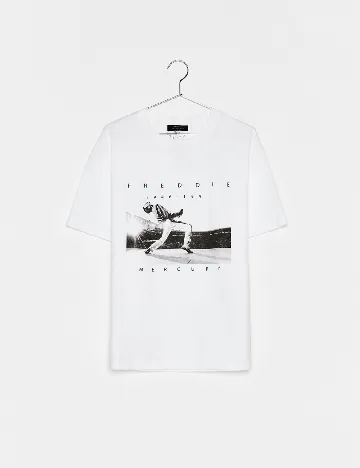 Tricou Bershka, alb