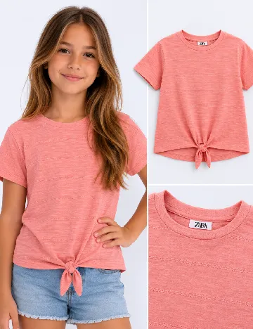Tricou Zara, roz
