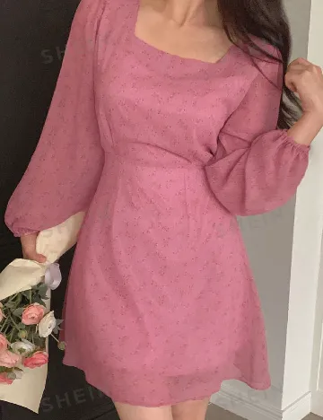 Rochie scurta Dazy, roz