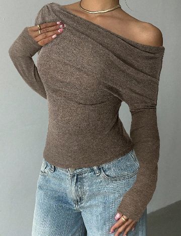 Bluza SHEIN, maro
