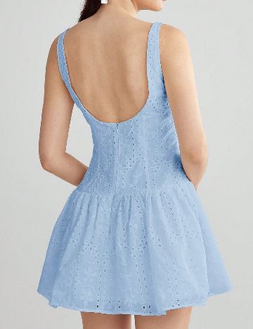 Rochie scurta SHEIN, albastru