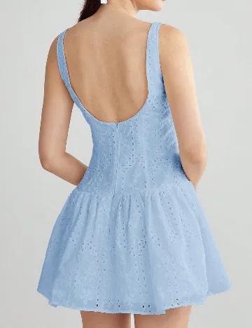 Rochie scurta SHEIN, albastru