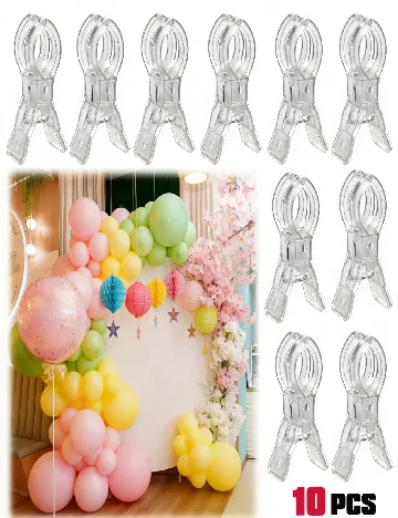 Set carlige 5 bucati SHEIN, transparent