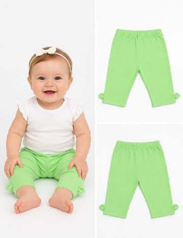 Pantaloni Zara, verde