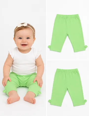 Pantaloni Zara, verde