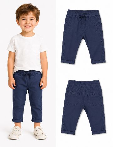 Pantaloni Zara, albastru