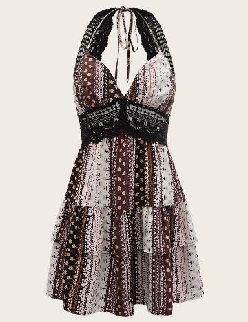 Rochie scurta SHEIN, mix culori