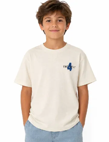 Tricou Zara, crem