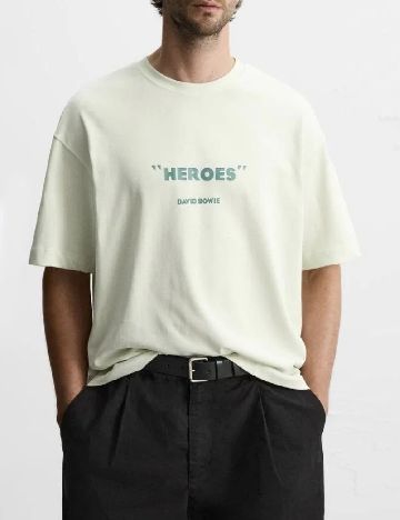 Tricou Zara, ecru