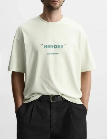 Tricou Zara, ecru