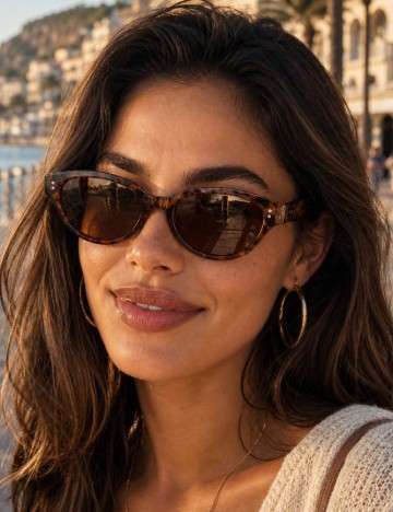 Ochelari de soare SHEIN, animal print