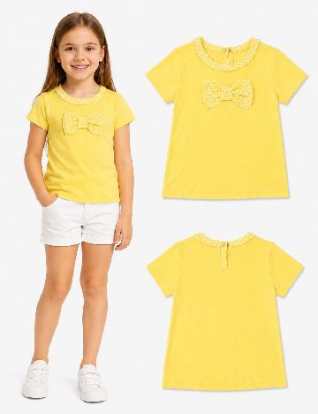 Tricou Zara, galben