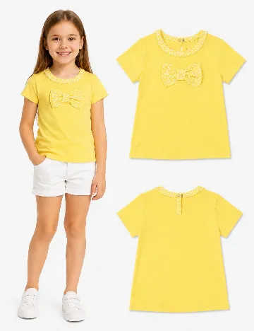 Tricou Zara, galben