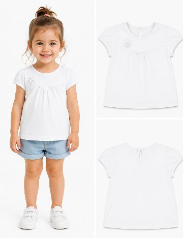 Tricou Zara, alb