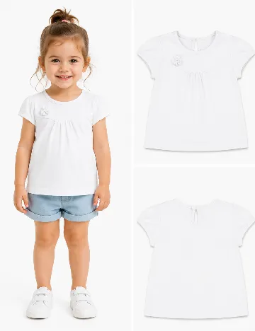Tricou Zara, alb