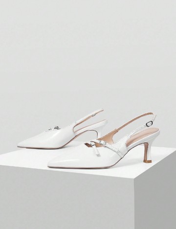 Pantofi SHEIN, alb
