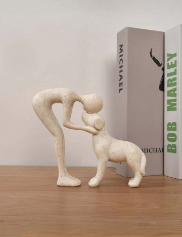Figurina ornamentala SHEIN, bej