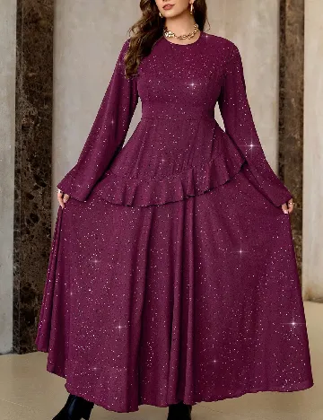 Rochie medie SHEIN CURVE, mov