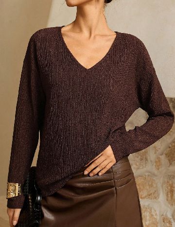 Bluza SHEIN, maro