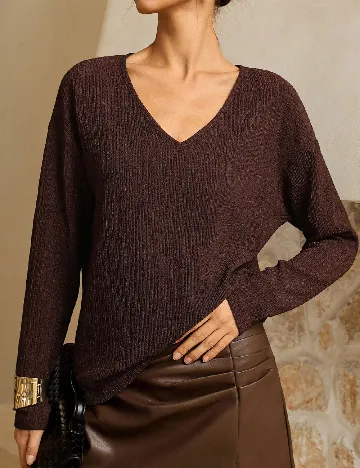 Bluza SHEIN, maro