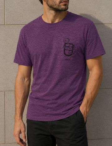 Tricou Zara, mov