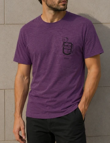 Tricou Zara, mov