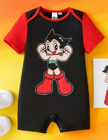 Salopeta Shein Kids, negru