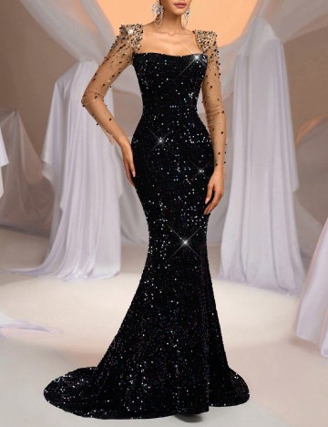 Rochie lunga SHEIN, mix culori