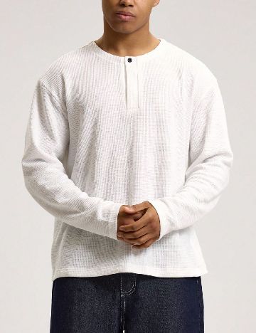 Bluza Oversize SHEIN, alb
